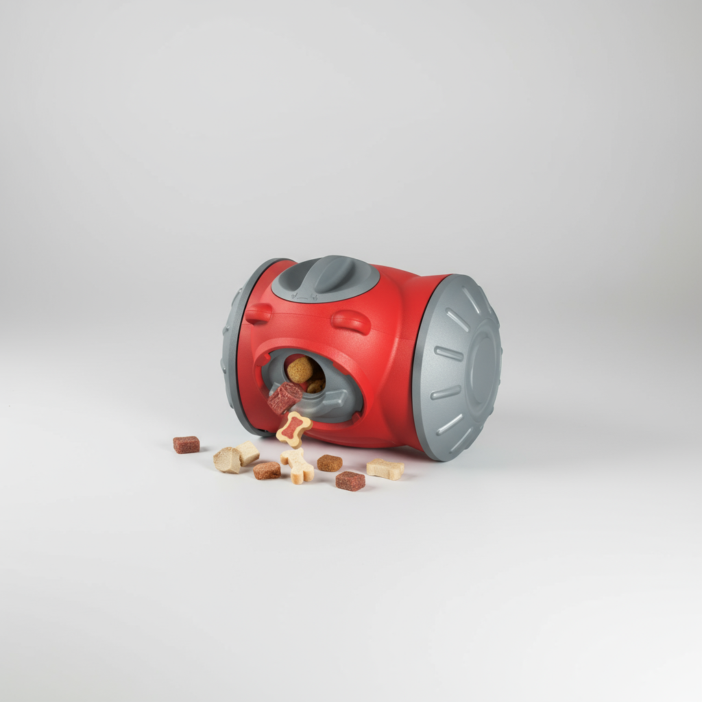 Smart Rolling Puzzle Feeder Toy for Dogs