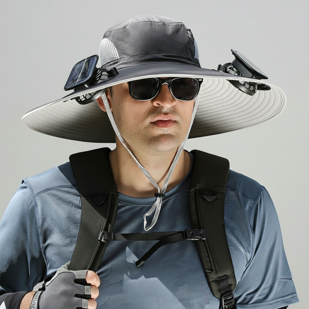 Multi-Purpose Cooling Fan Hat– Outdoor Work Fisherman Hat